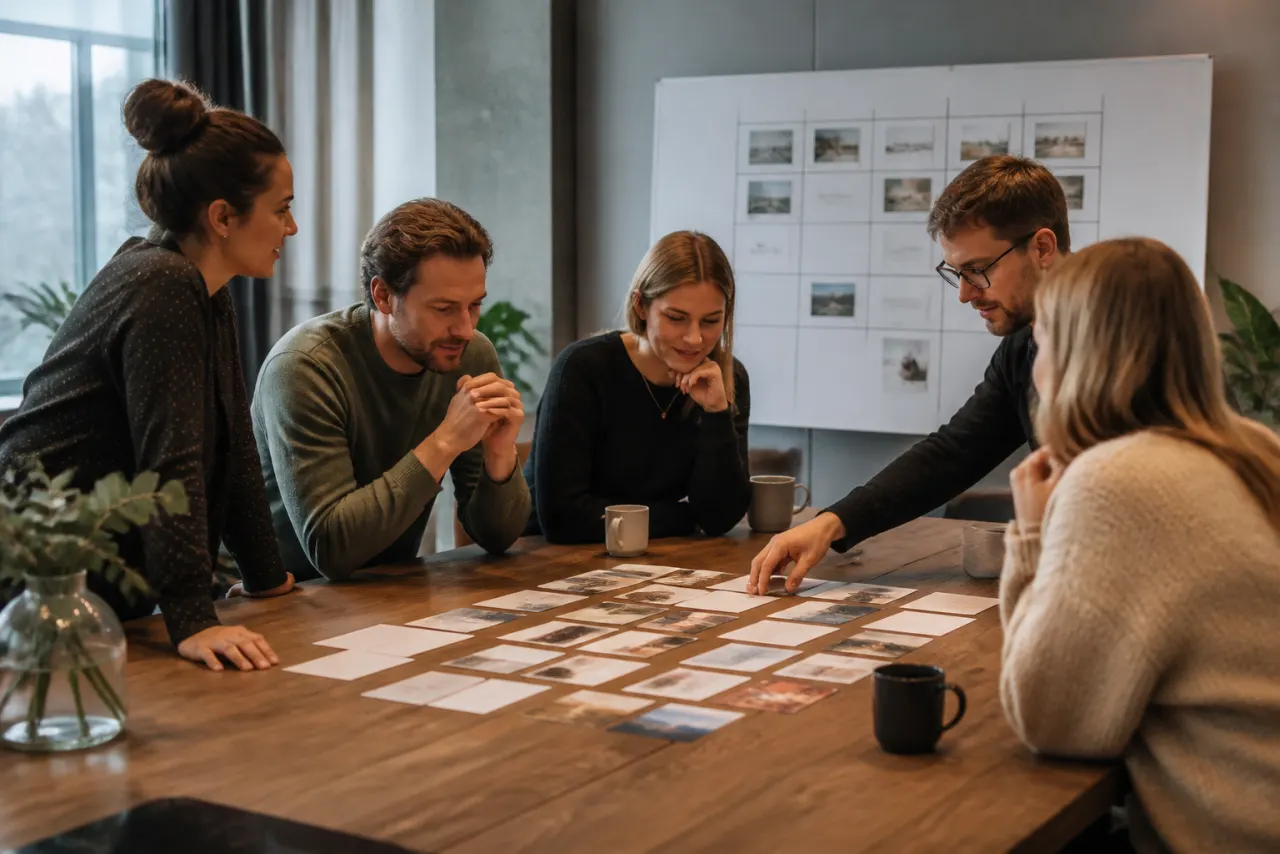 Kickoff med underhållning med scen, publik och biljettinformation